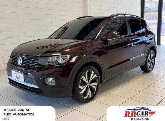 VOLKSWAGEN T-CROSS 1.0 200 TSI TOTAL FLEX AUTOMÁTICO VOLKSWAGEN T-CROSS 1.0 200 TSI TOTAL FLEX AUTOMÁTICO